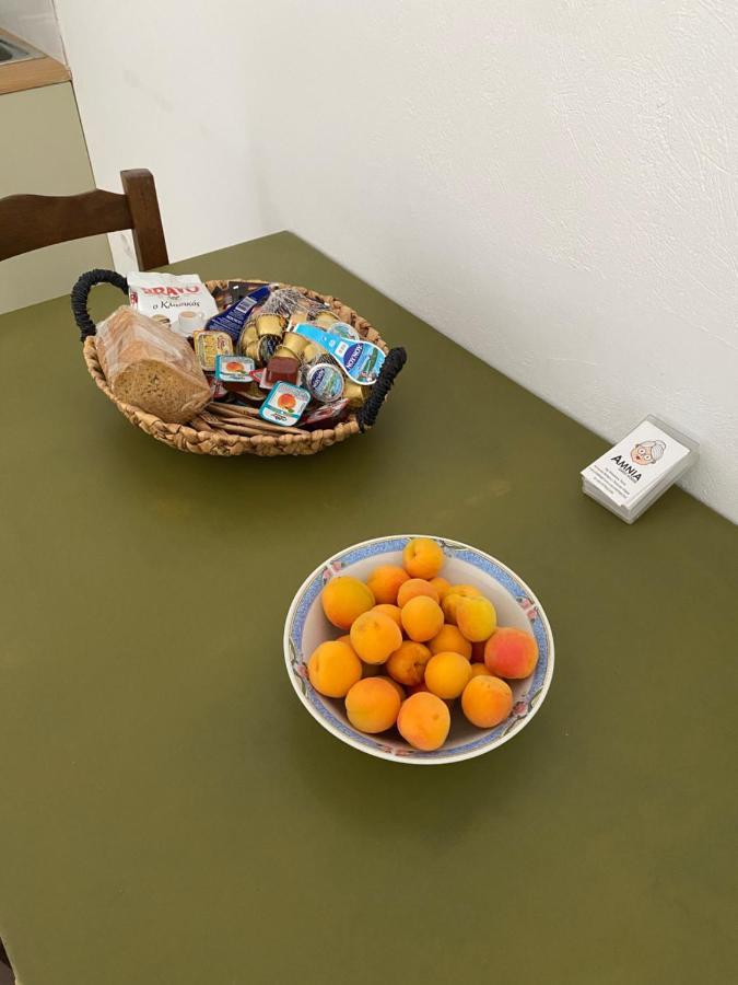 Amnia Apartment Agios Romanos Luaran gambar